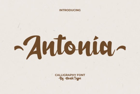 Antonia: A Thoughtful Script Font for Editorial Warmth