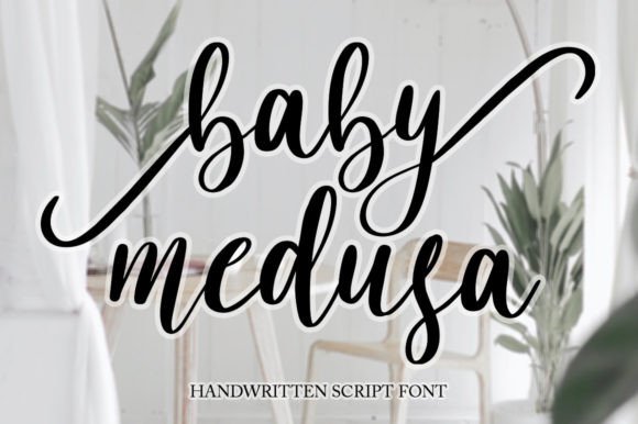 Baby Medusa: A Delightful Handwritten Font for Editorial Design