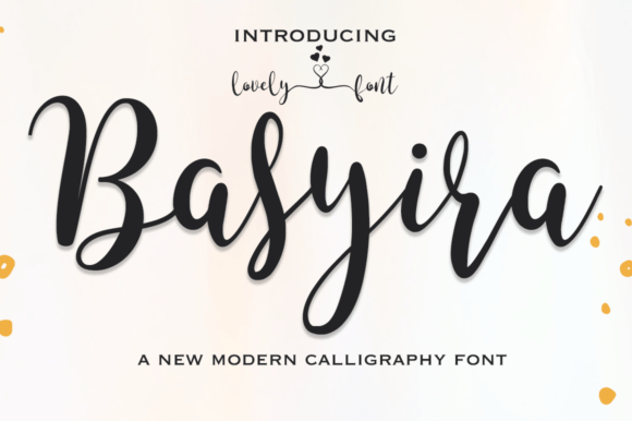 Basyira: A Refined Script for Real Brand Work