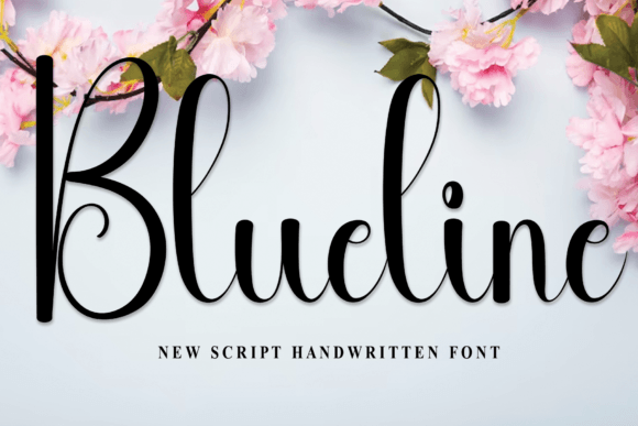Blueline: A Friendly Handwritten Font for Warm Brand Identities