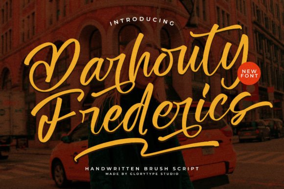 Darhouty Frederics: A Thoughtful Handwritten Font for Meaningful Branding
