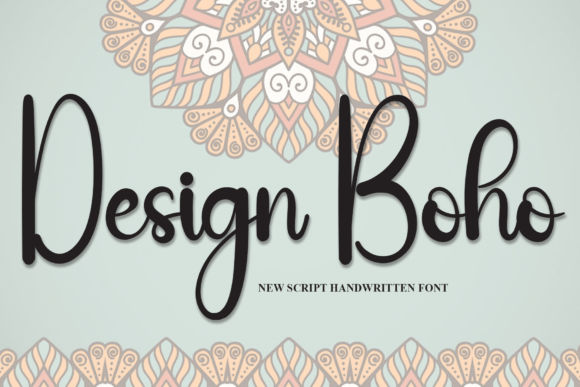 Design Boho: A Friendly Handwritten Font for Scroll-Stopping Campaigns