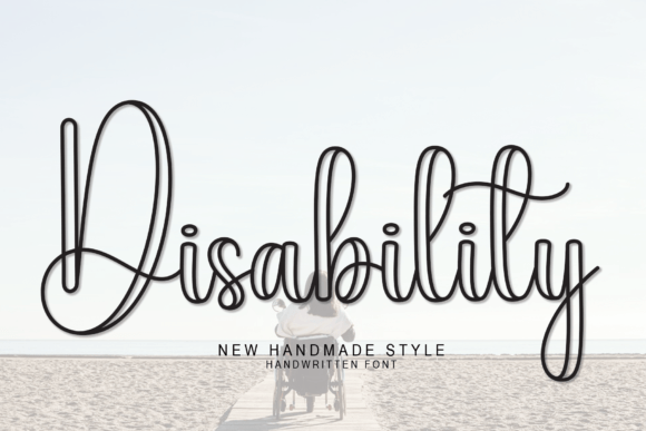 Disability Font: A Handwritten Script That Feels Human, Not Hasty