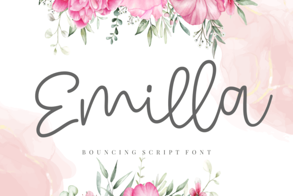Emilla: A Sweet Handwritten Font for Digital Branding