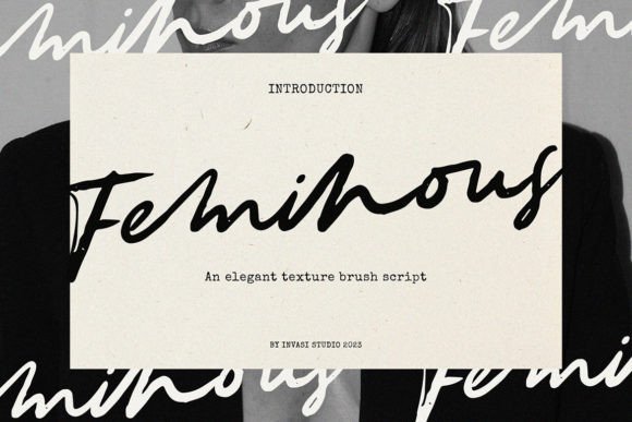 Feminous: A Refined Script Font for Handmade Creators