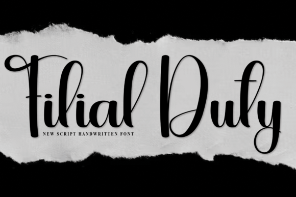 Filial Duty: A Handwritten Font That Feels Like Your Brand’s True Voice