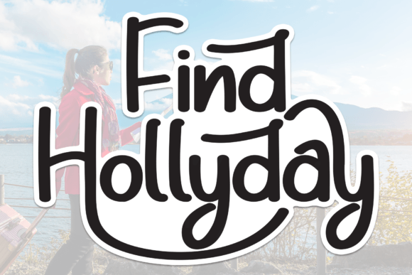 Find Hollyday: A Friendly Handwritten Font That Elevates Small Business Branding