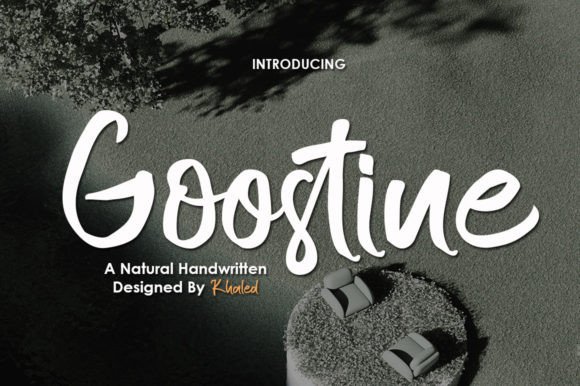 Goostine: A Font That Breathes Life Into Your Craft