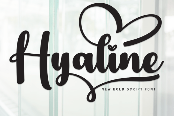 Hyaline: A Timeless Handwritten Font for Branding and Design
