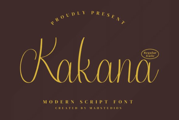 Kakana: A Handwritten Typeface That Elevates Digital Branding