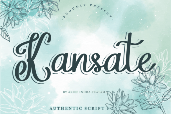 Kansate: A Warm, Authentic Script Font for Handmade Creators