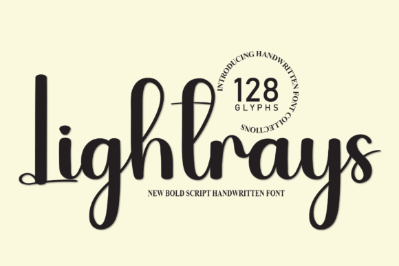 Lightrays: A Romantic Script Font That Makes Campaign Text Instantly Memorable