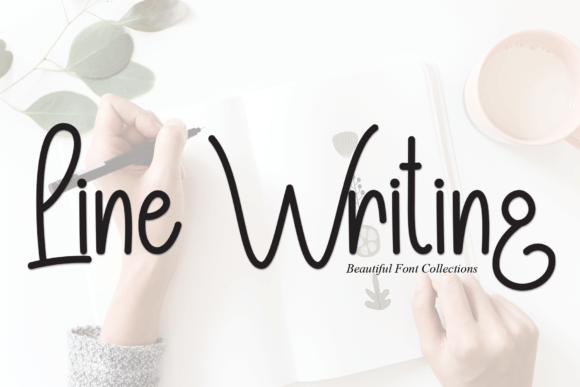 Line Writing: A Friendly Handwritten Font for Real Business Branding