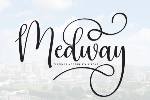 Medway: A Handwritten Font for Heartfelt Branding