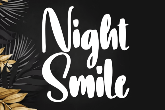 Night Smile: A Fresh Handwritten Font for Crafters & Sellers