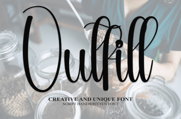 Outfill: A Sweet & Friendly Handwritten Font for Makers
