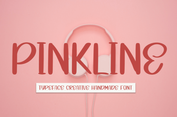 Pinkline: A Sweet, Friendly Handwritten Font for Warm Brand Moments