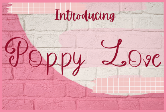 Poppy Love: A Handwritten Font That Builds Trust and Warmth