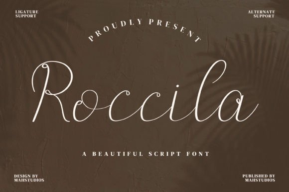 Roccila: A Sophisticated Handwriting Font for Makers
