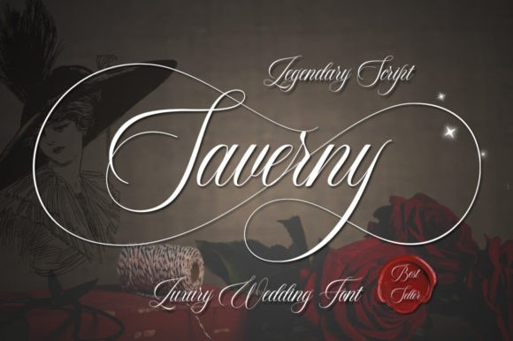 Saverny Script: A Feminine Display Font for Digital Branding
