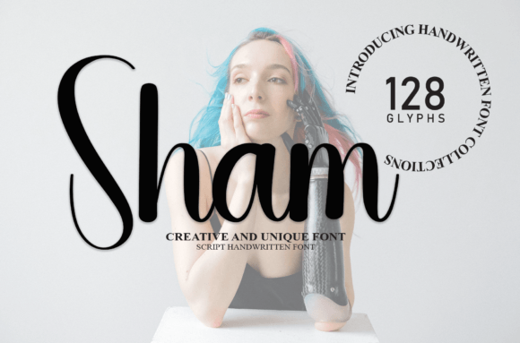 Sham: A Friendly Handwritten Font for Warm, Polished Web Design