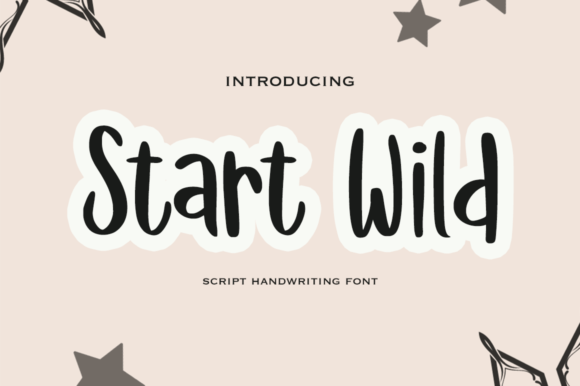 Start Wild: A Friendly Handwritten Font for Real Small Businesses