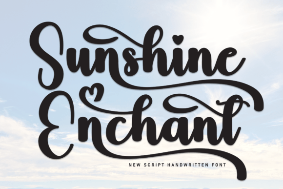 Sunshine Enchant: A Designer’s Real-World Font Review