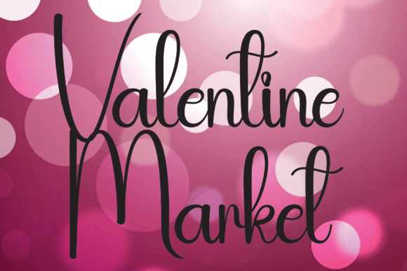 Valentine Market: A Friendly Handwritten Font for Small Business Branding