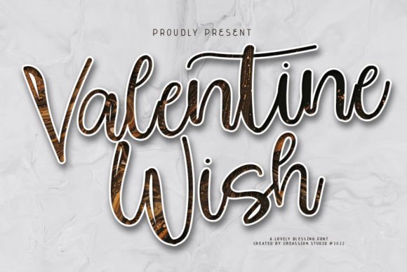 Valentine Wish: A Delicate Handwritten Font for Romantic Brand Identity