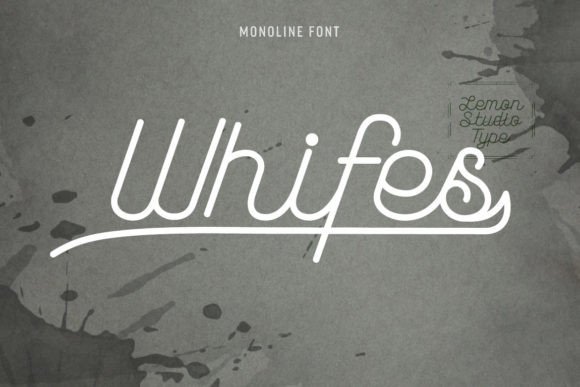 Whifes: A Vintage Script Font for Editorial Elegance