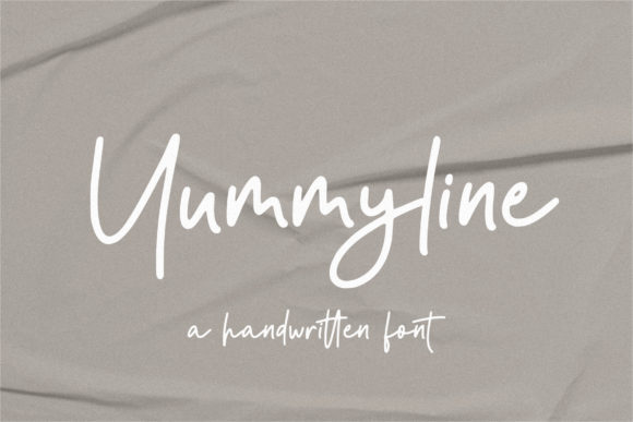 Yummyline: A Handwritten Font That Feels Like a Thoughtful Pause